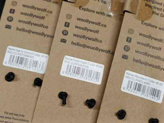 Woolly wolf koiran kaulapanta 40-65 cm Eura