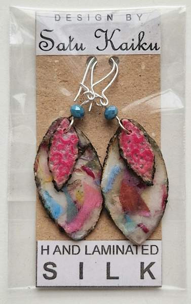 Satu Kaiku silkkikorvikset, uudet Тампере - изображение 1