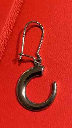 Hopeiset korvakorut Wirkkala Villisian hammas Тампере