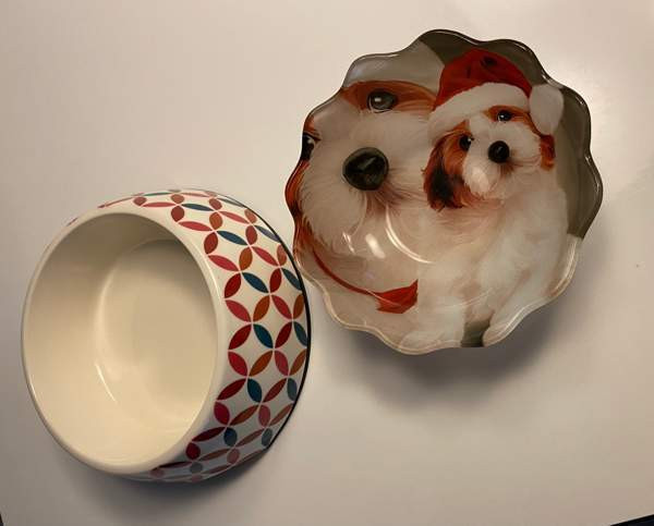 Pienen koiran ruokakupit 2 kpl uudet Kangasala - valokuva 1