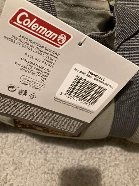 Coleman Monstera L Makuupussi Akaa – foto 4