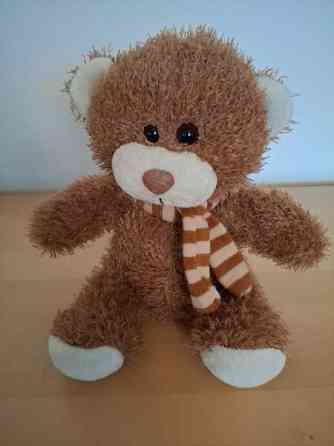 Nalle kaulaliina kaulassa Turku