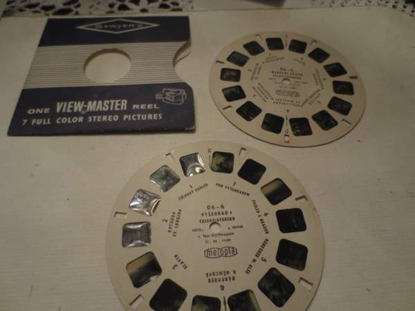 2 kpl View Master kuvakiekkoja, 06 - 5-6, Praha Turku – foto 1