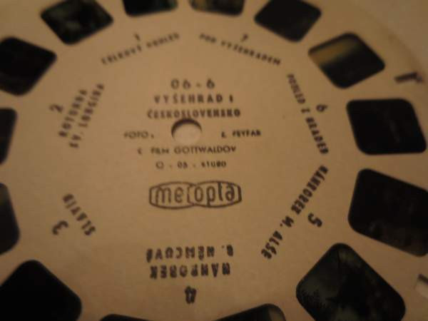 2 kpl View Master kuvakiekkoja, 06 - 5-6, Praha Turku – foto 3