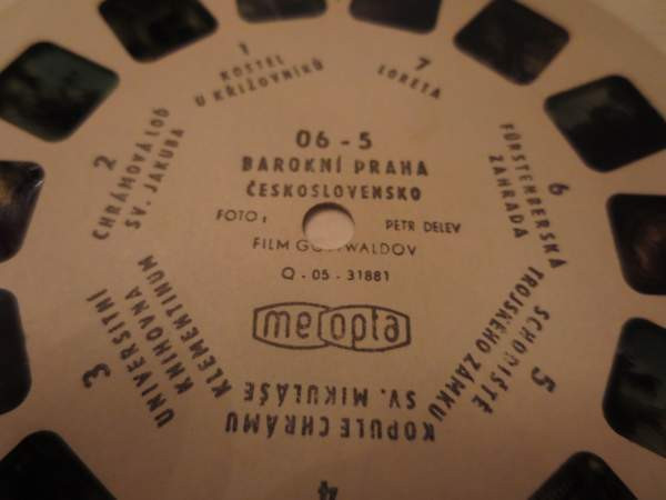 2 kpl View Master kuvakiekkoja, 06 - 5-6, Praha Turku – foto 2
