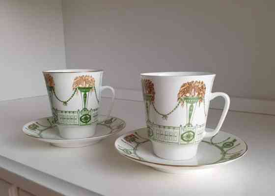 Kahvisetti Lomonosov posliinia 2 kuppia Helsinki