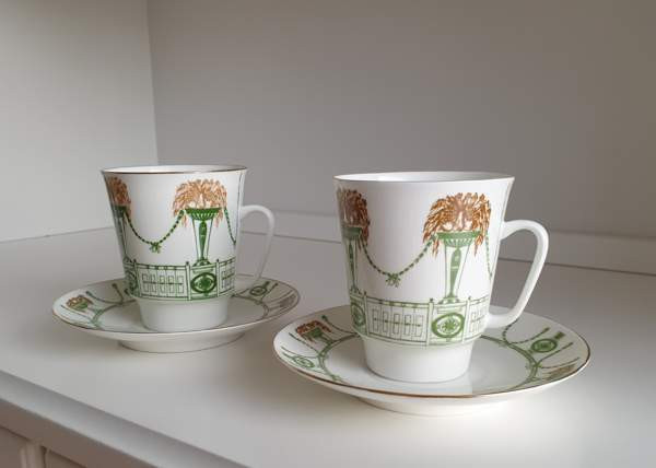 Kahvisetti Lomonosov posliinia 2 kuppia Helsinki – foto 1