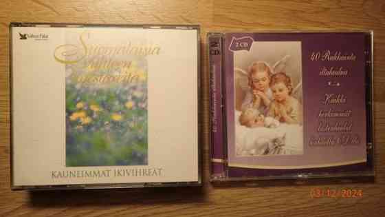 Kauneimmat ikivihreät (3CD) ja Herkimmät lastenlaulut (2CD) Naantali