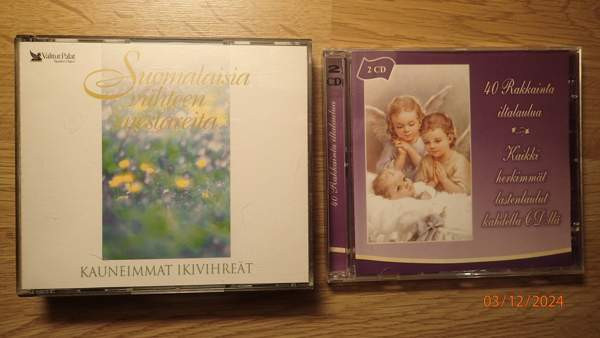 Kauneimmat ikivihreät (3CD) ja Herkimmät lastenlaulut (2CD) Naantali - photo 1