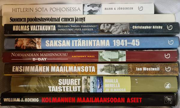 Sotakirjoja Tampere - valokuva 1