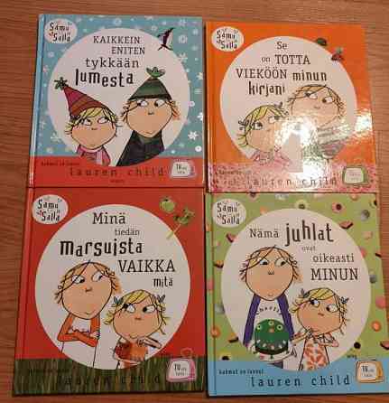 Kirjoja lapsille Majaluoma, Harjanne  ja Viiru Espoo