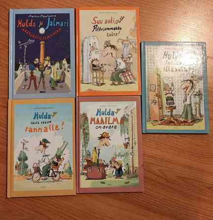 Kirjoja lapsille Majaluoma, Harjanne  ja Viiru Espoo