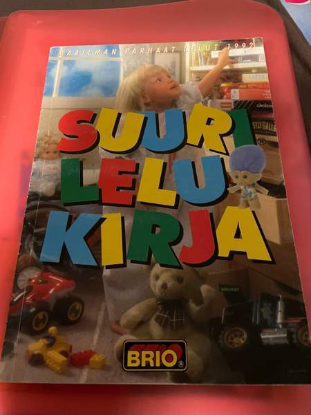 Suurin lelukirja 1990 vintage Tampere - valokuva 1