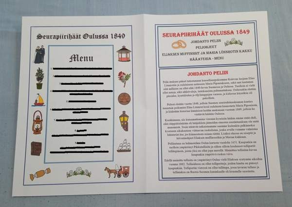 Seurapiirihäät Oulussa 1849 Oulu - photo 4