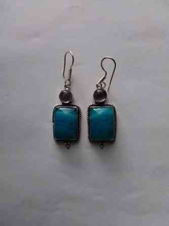 Sinikiviset korvakorut Eura