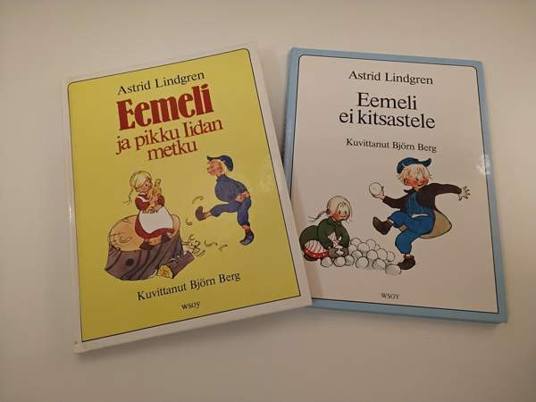Vaahteramäen Eemeli -kirjat 2 kpl Kokemäki - изображение 1