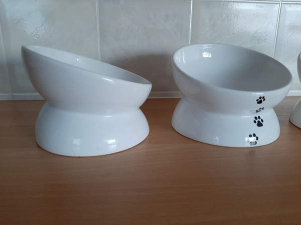 Ergonominen korotettu keraaminen ruokakuppi koiralle/kissalle Taivalkoski - photo 2