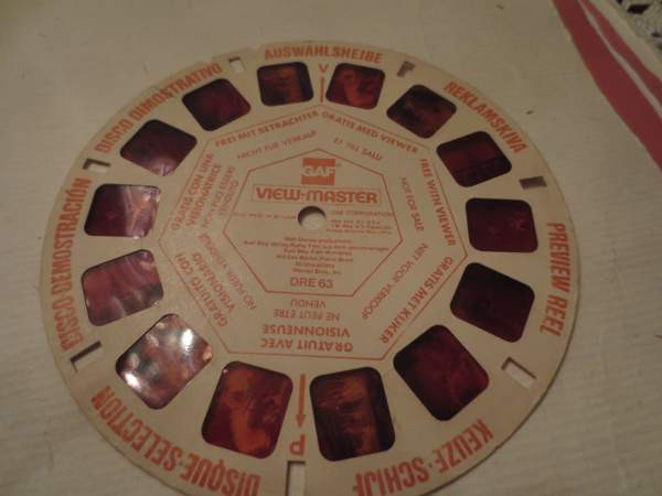 View Master kuvakiekko, DRE 63, Lasten Turku - photo 1