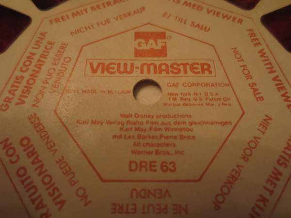 View Master kuvakiekko, DRE 63, Lasten Turku - photo 2