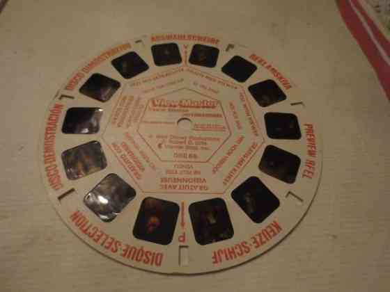 View Master kuvakiekko, DRE 66, Lasten Disney Turku