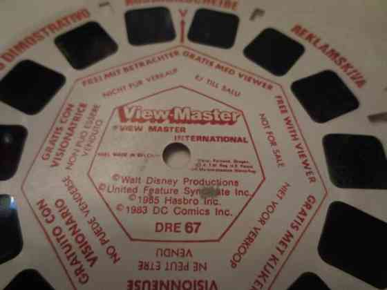 View Master kuvakiekko, DRE 67, Lasten Turku