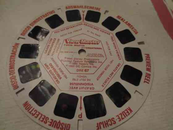 View Master kuvakiekko, DRE 67, Lasten Turku