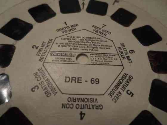 View Master kuvakiekko, DRE 69, Lasten Turku