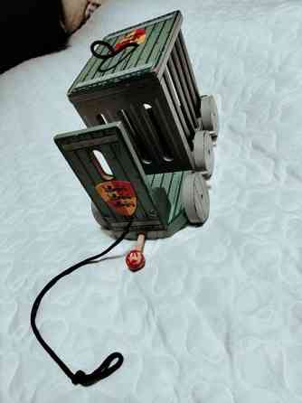 Puinen tyrmävaunu ammuksella Joensuu