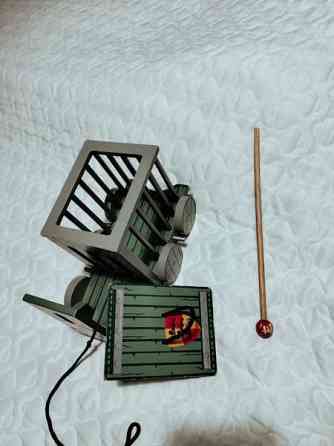 Puinen tyrmävaunu ammuksella Joensuu