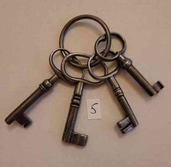 Vanhoja avaimia 1900-luvun alkupuoliskolta Helsinki