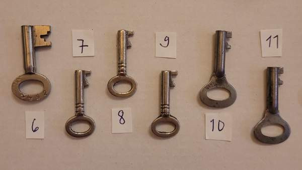 Vanhoja avaimia 1900-luvun alkupuoliskolta Helsinki - valokuva 5