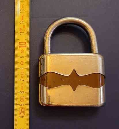 Vanha lukko "ELZETT Made in Hungary Helsinki