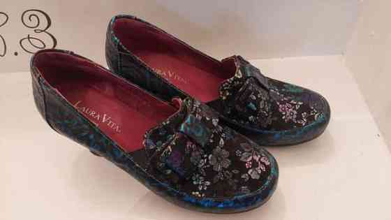 Laura Vita siniset upeat korkokengät Yloejaervi