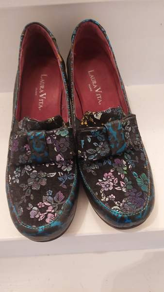 Laura Vita siniset upeat korkokengät Yloejaervi - photo 2