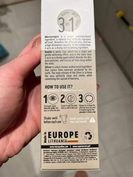 Tauro Stainless look 3 in 1 clay mask (VARATTU) Helsinki - изображение 4