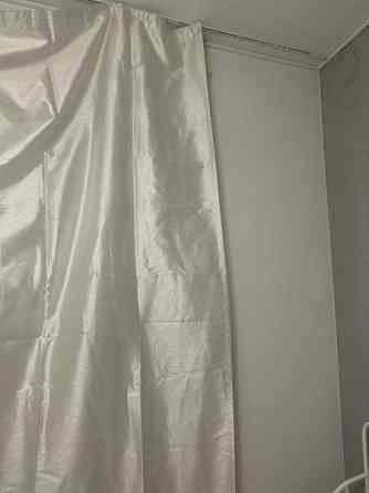 Vallila vaalea hohtolanka/glitterverho 250cm Vantaa