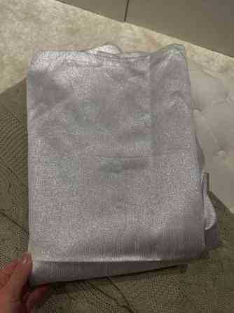 Vallila vaalea hohtolanka/glitterverho 250cm Vantaa