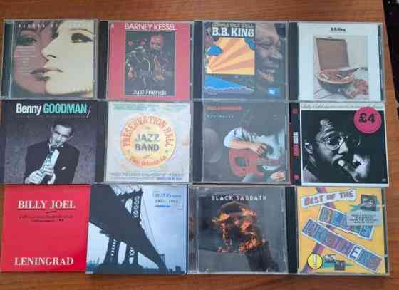 400 CD-levyä - rock, Jazz, Pop jne. Kaikista kuva Vantaa