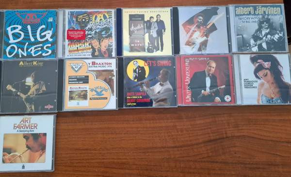 400 CD-levyä - rock, Jazz, Pop jne. Kaikista kuva Vantaa - photo 1