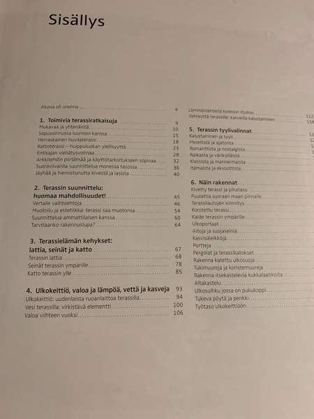 Suuri terassi- ja piha kirja Helsinki – foto 2