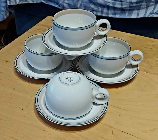 Arabia Lampi kahvikupit 4 kpl Vantaa - photo 1