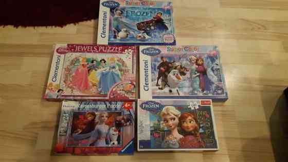 5kpl palapelejä Frozen ja Prinsessa Tampere