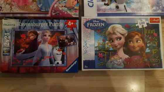 5kpl palapelejä Frozen ja Prinsessa Tampere