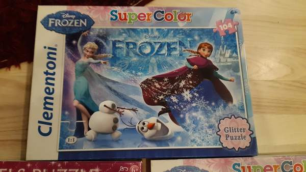 5kpl palapelejä Frozen ja Prinsessa Tampere - photo 2