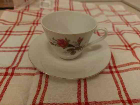 Kahvikuppi aluslautasella x 5kpl Йоэнсуу