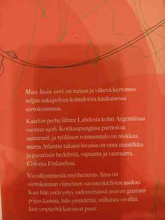 Maa kuin veri. Helsinki