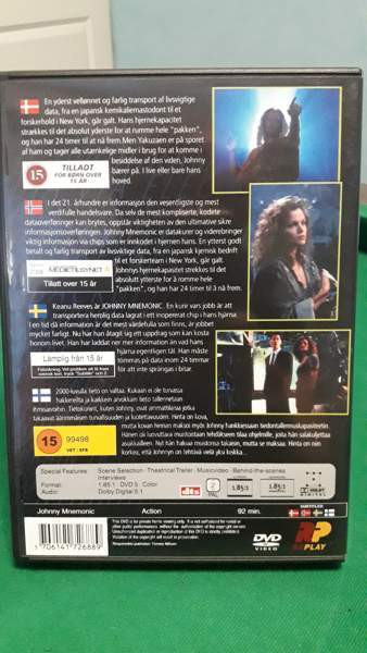 Johnny Mnemonic dvd Tampere – foto 2