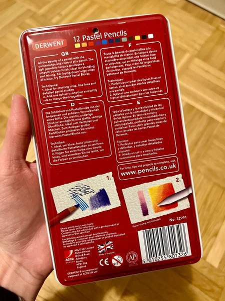 Derwent Pastel pencils - Pastellikynät setti Espoo - valokuva 4