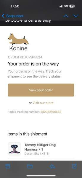 Tommy Hilfiger koirat valjaat Kauhajoki - photo 5