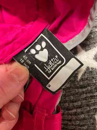 Pinkki Hurtta koiran sadetakki 45cm Jyvaeskylae